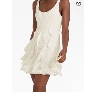 Cinq a sept madlin ruffle dress size 0 , sold out online